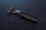 matte black milkman razor (mach 3 compatible)