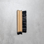 Milkman military beard and hair brush side view