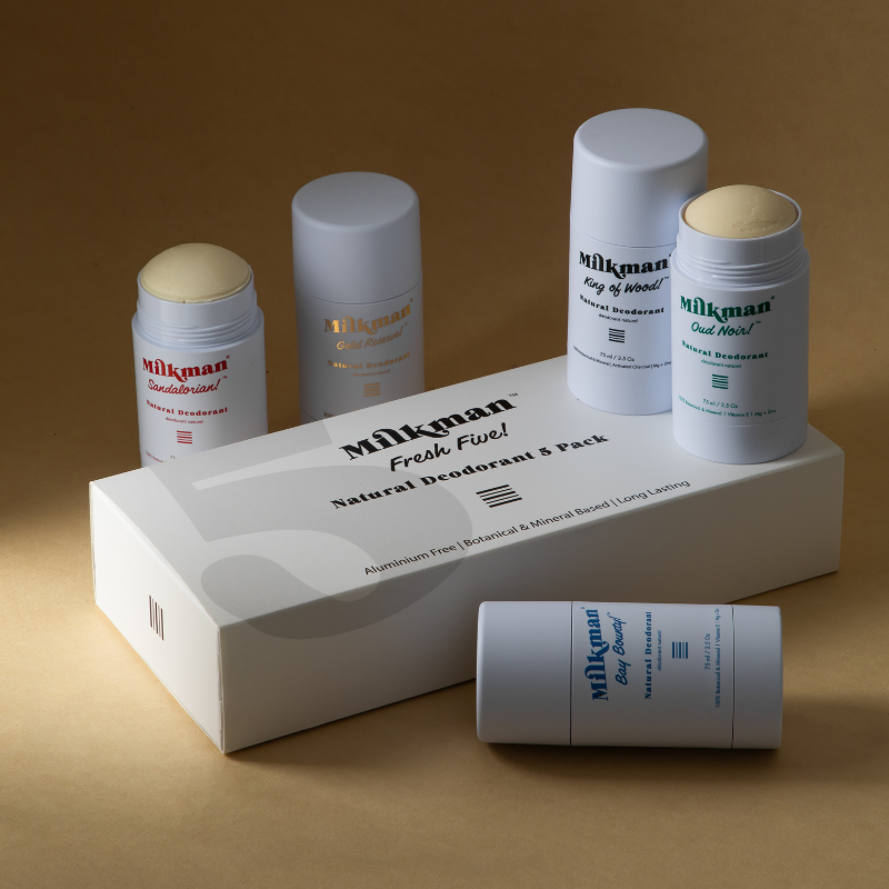 Natural Deodorant 5 PACK