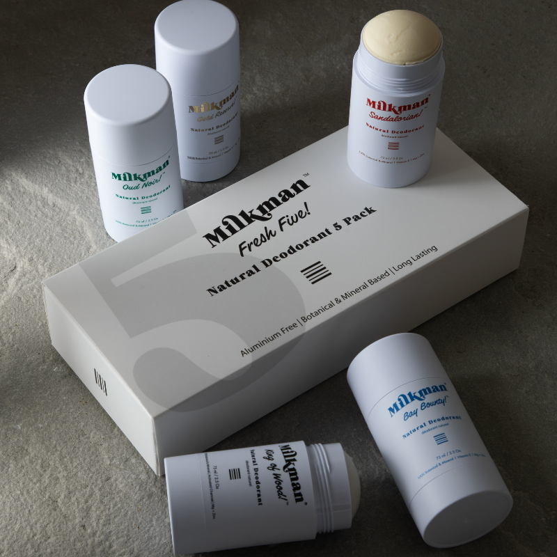 Natural Deodorant 5 PACK